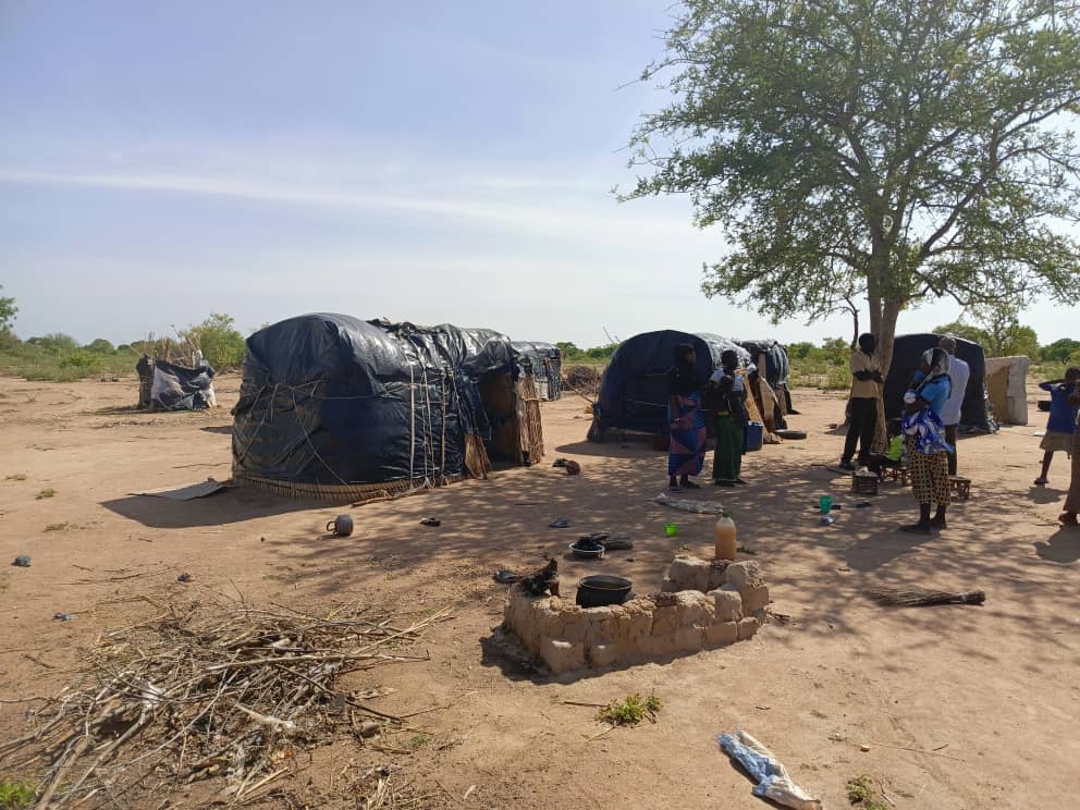 Displaced people in Burkina Faso