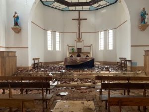 Aid to repair damaged churches in Mozambique