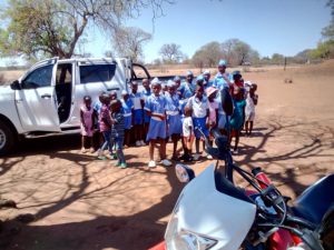 How a vehicle reached a remote parish in Zimbabwe