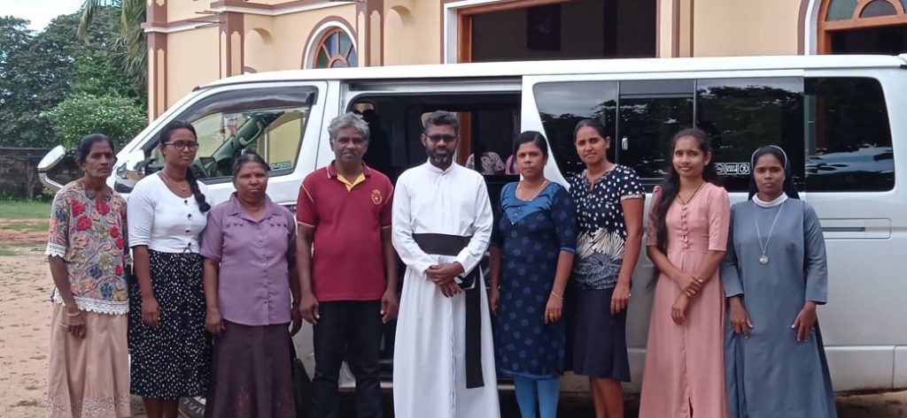 Minibus for pastoral care in Sri Lanka
