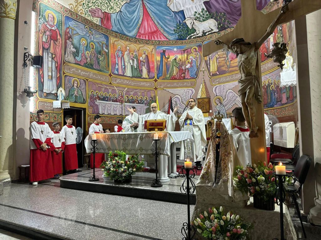 Father Gabriel Romanelli Gaza